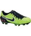 NIKE TOTAL 90 SHOOT III FG JR VERDE-NEGRO