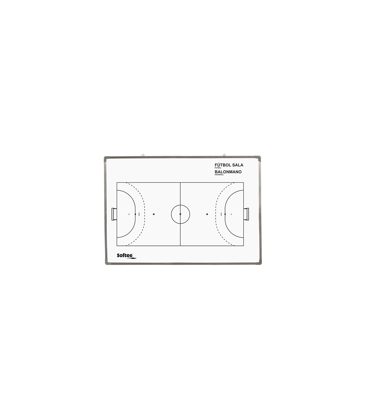 PIZARRA MAGNÉTICA CERCO DE ALUMINIO 60 X 90 CM FUTBOL SALA / BALONMANO